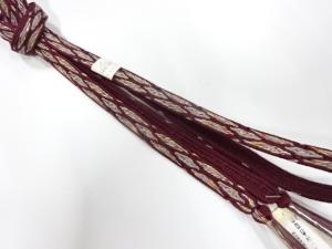 未使用品　正絹　手組帯締め